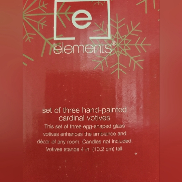 Cardinal Votive Holders - Picture 2 of 3